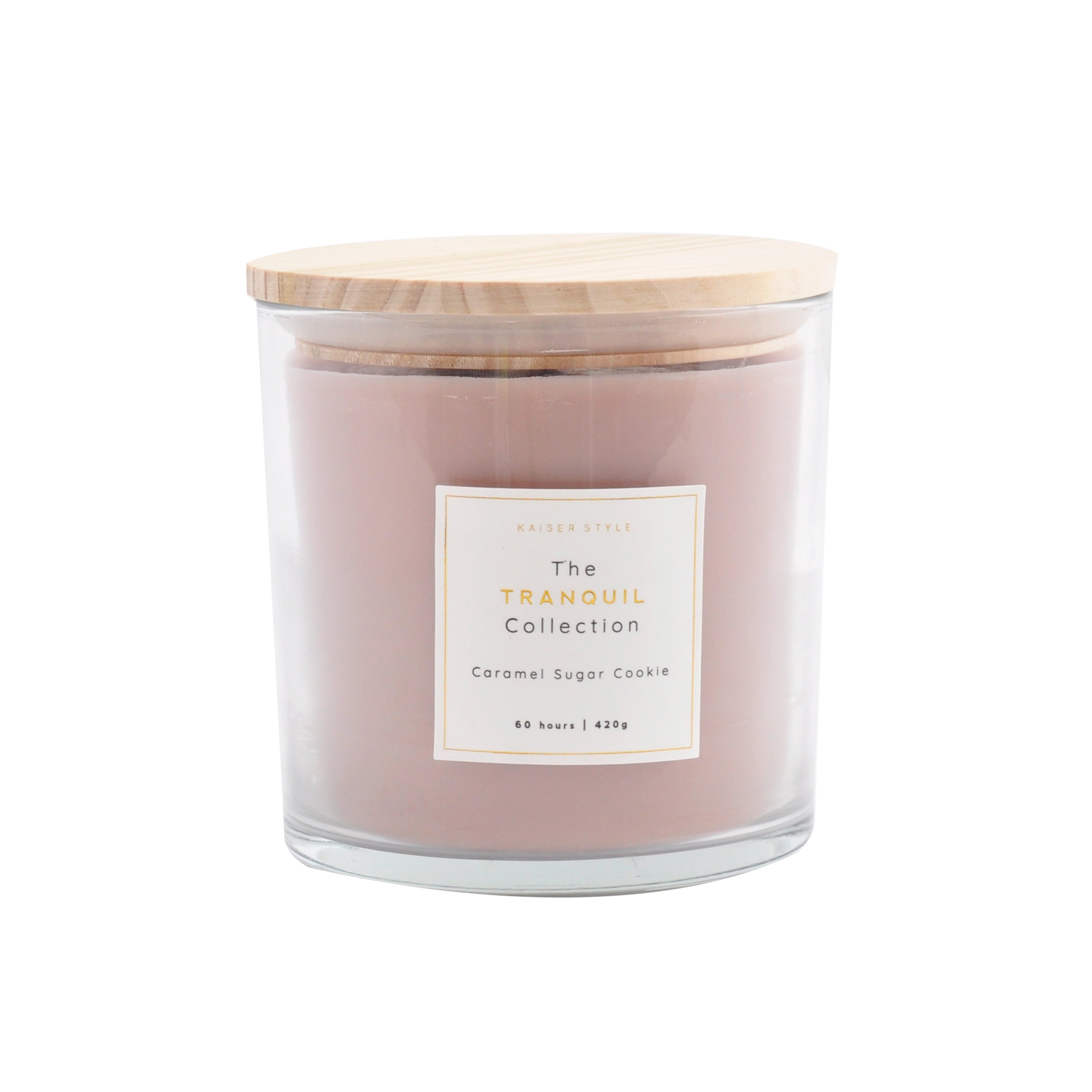 Candle Tranquil 60hr - CARAMEL SUGAR COOKIE